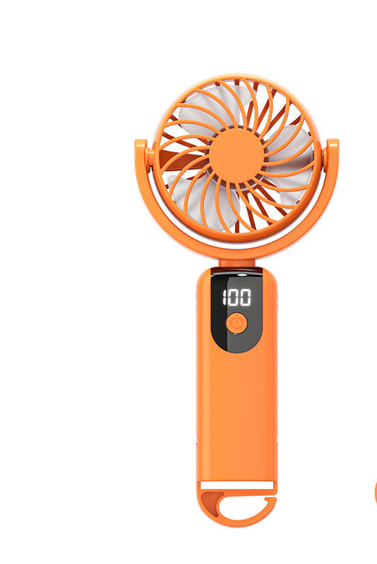 Women's Portable Handheld Fan with Digital Display Kalsten