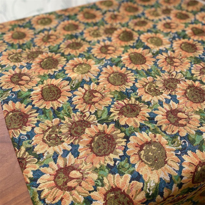 Birds and Leaves Decorative Table Runner