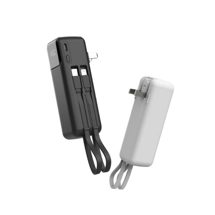 Portable power bank with integrated wireless charging function and LCD display Kalsten