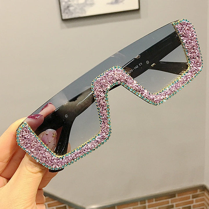 Ladies elegant glitter sunglasses with striking frame Kalsten