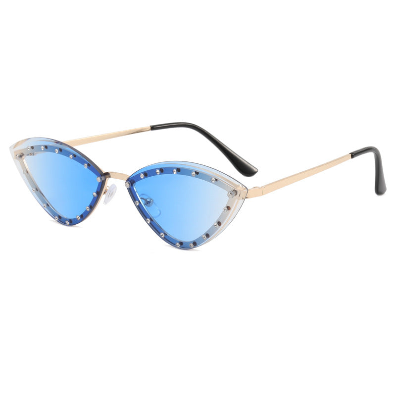 Women's Cat-Eye Sunglasses with Glitter Details Kalsten
