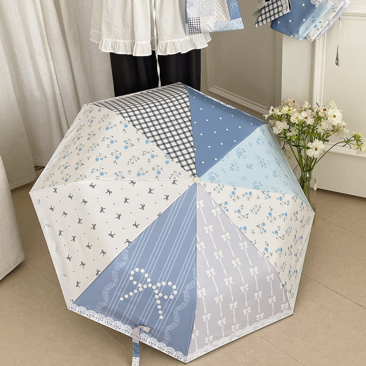 Women's umbrella in romantic patchwork design Kalsten