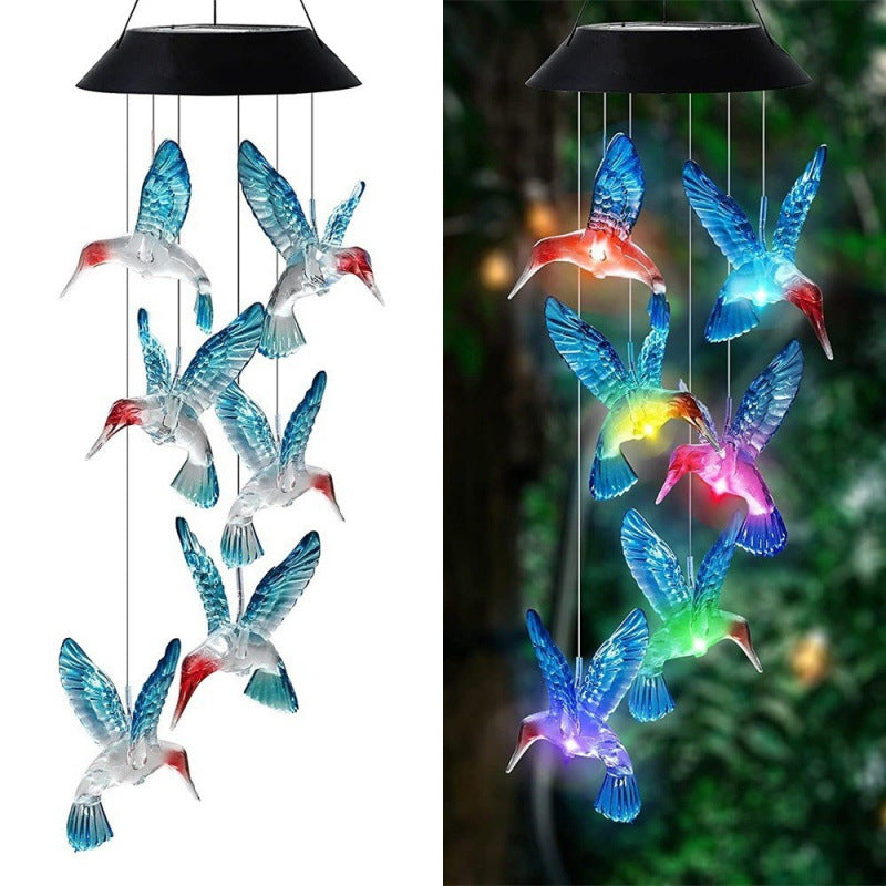 Decorative Flamingo Hanging Mobile Wind Chime Garden Ornament Kalsten