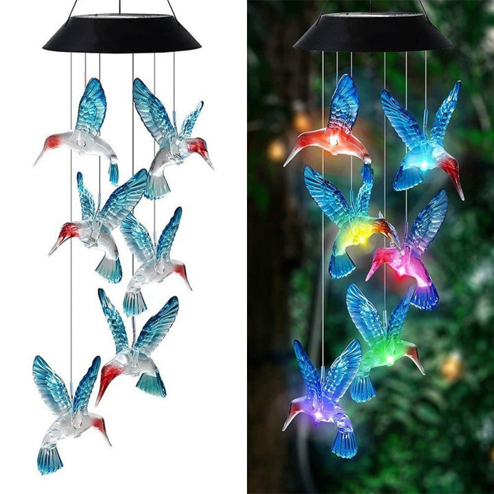 Decorative Flamingo Hanging Mobile Wind Chime Garden Ornament Kalsten