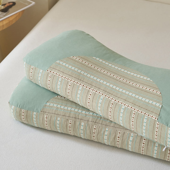 Ergonomic Sleep Pillow with Fine Pattern Structure Kalsten
