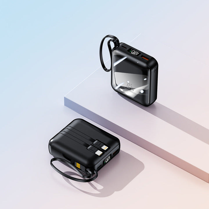 Fast charging power bank with integrated cable Kalsten