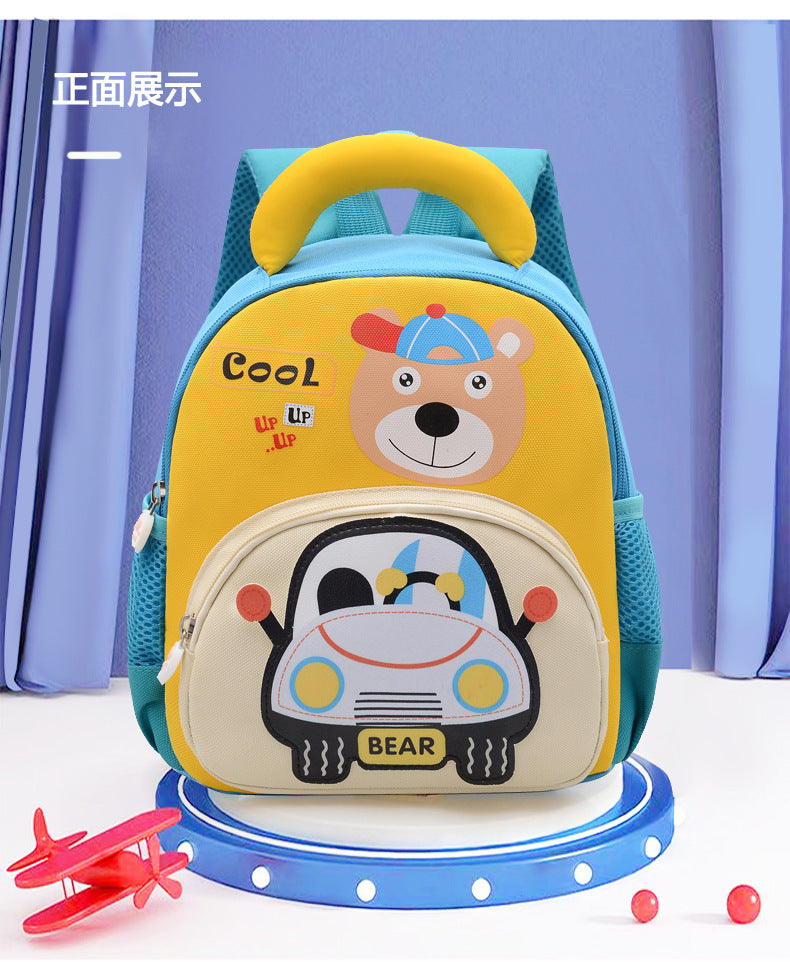 Children's Cartoon-Themed Mini School Backpack