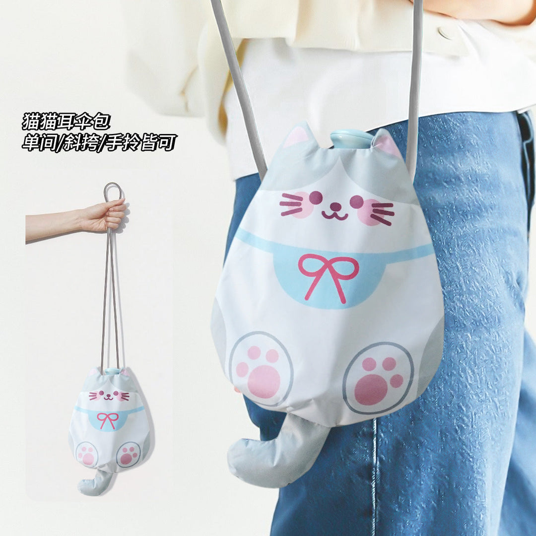 Women's funny folding umbrella with cute animal designs Kalsten