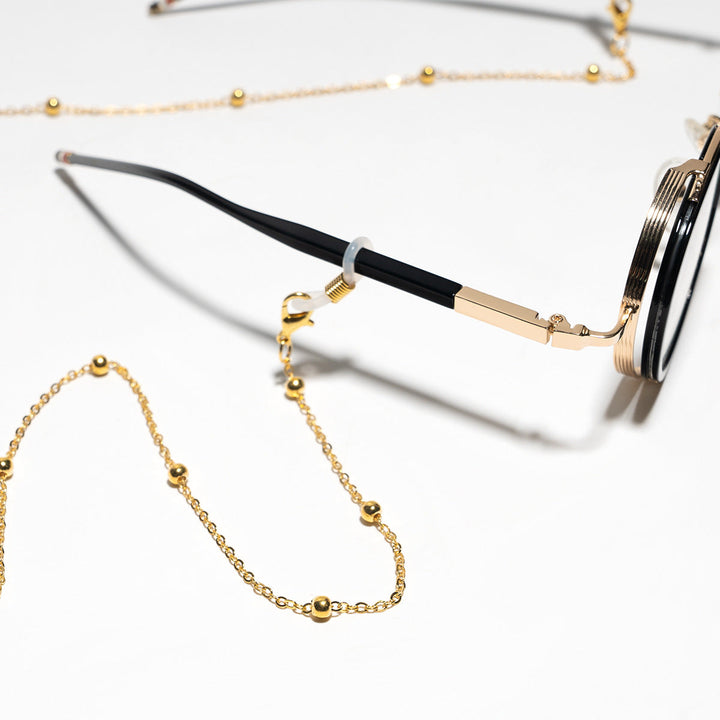 Beaded Eyewear Chain with Secure Clasps kalsten