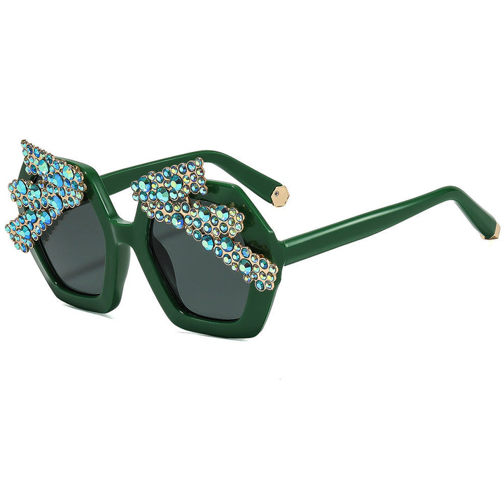 Women’s statement sunglasses with sparkling crystal frame Kalsten