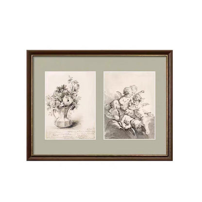 Vintage Flower Rich Jewelry Art Print