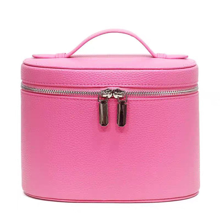 Cosmetic storage bag with elegant design and sturdy carrying handle Kalsten