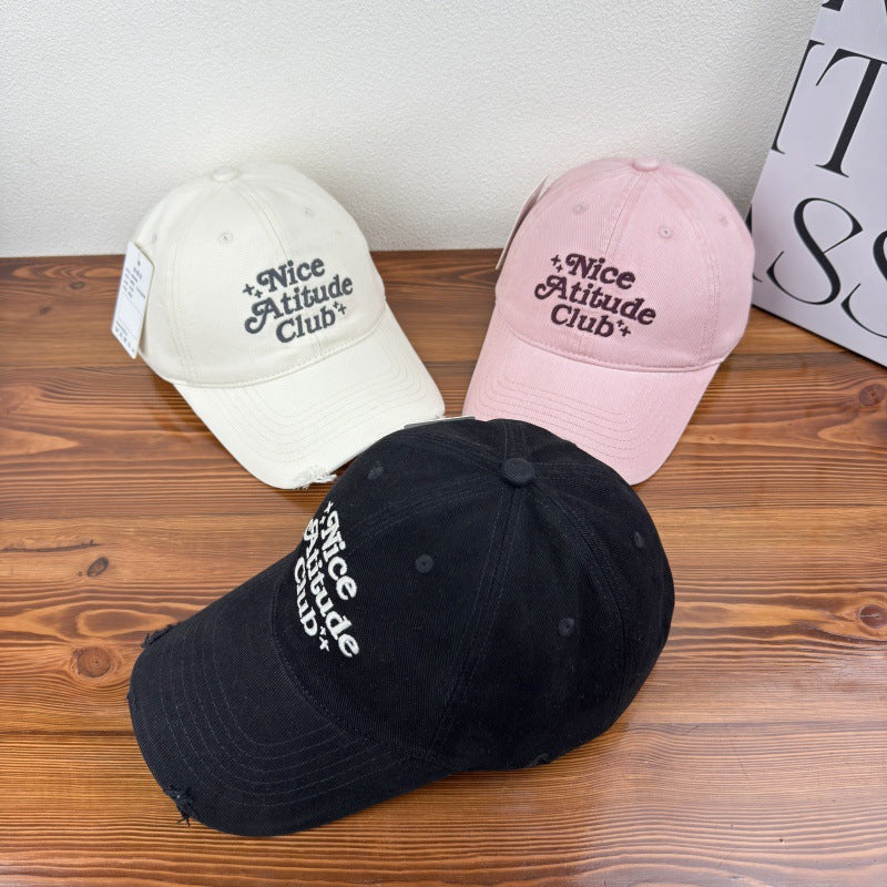 Men's Distressed Cotton Baseball Cap Kalsten 1784270476