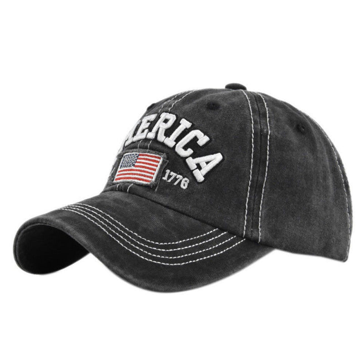 Men's Vintage-Inspired Embroidered Baseball Cap Kalsten