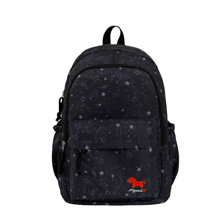 Star-Patterned Casual Backpack Kalsten