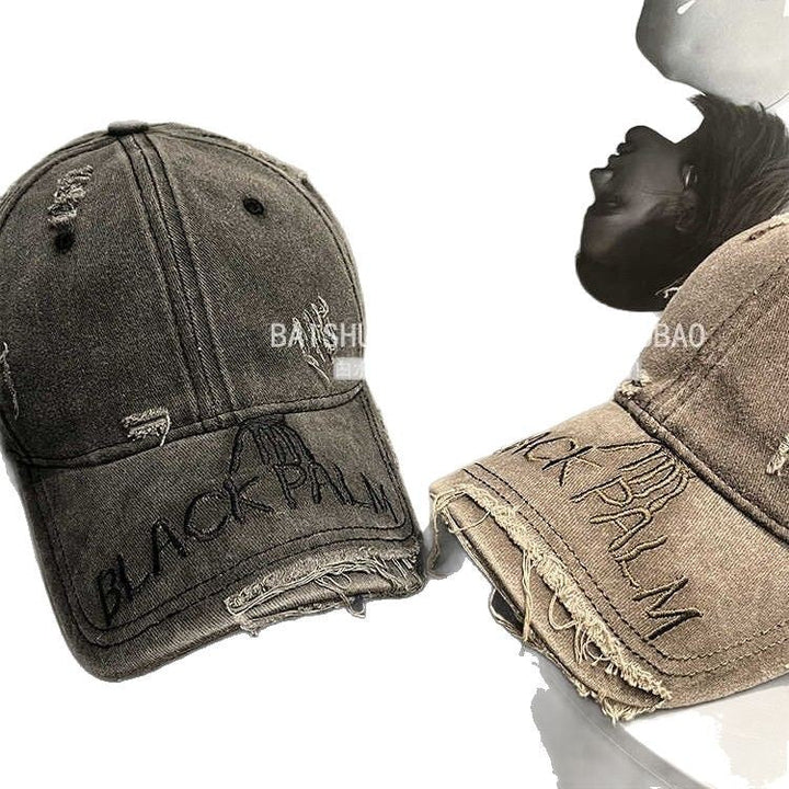 Women's Distressed Denim Baseball Cap Kalsten 1784188369