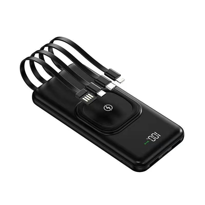 Portable power bank with state-of-the-art digital charge level display Kalsten
