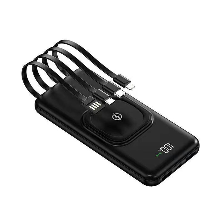 Portable power bank with state-of-the-art digital charge level display Kalsten
