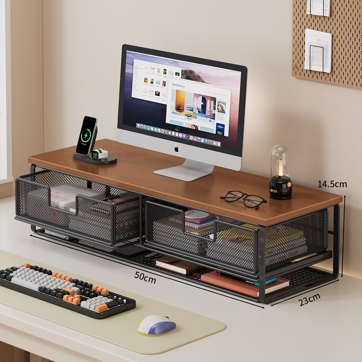 Multi-Functional Wire Mesh Desktop Organizer Kalsten