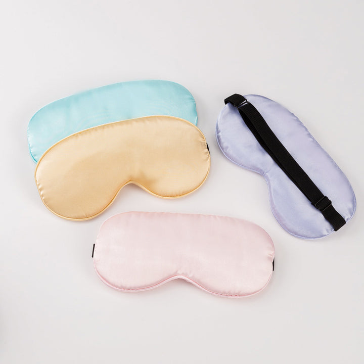 Unisex nan ergonomic sleep mask with adjustable elastic band and soft satin surface Kalsten