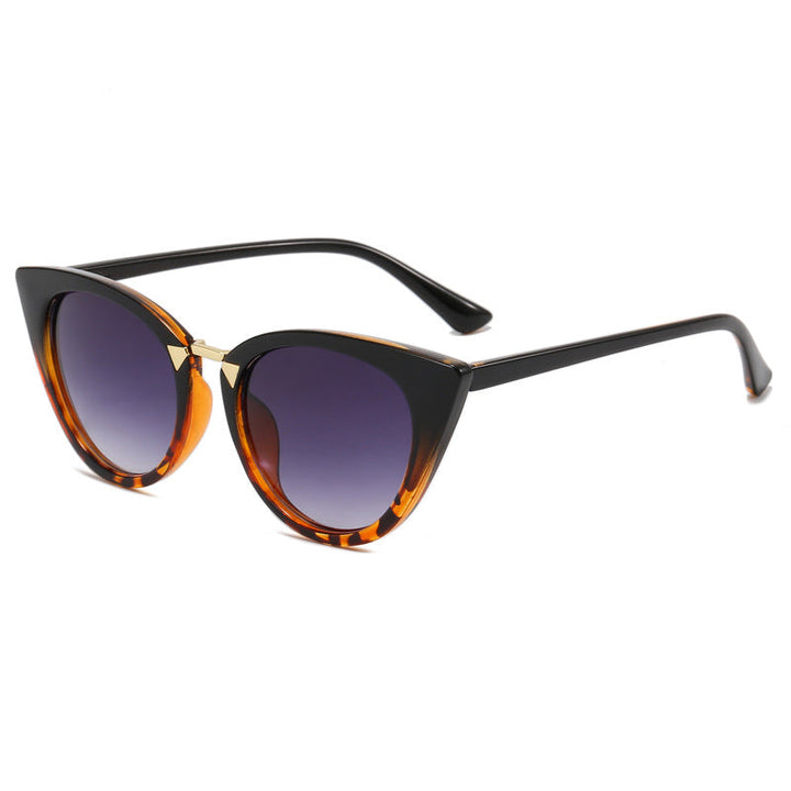 Ladies Cat-Eye Sunglasses with Elegant Golden Detail Kalsten