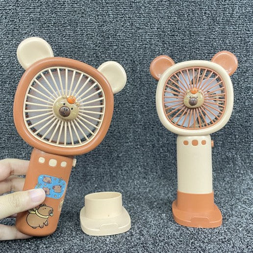 Unisex Portable Hand Fan in Cute Bear Design Kalsten