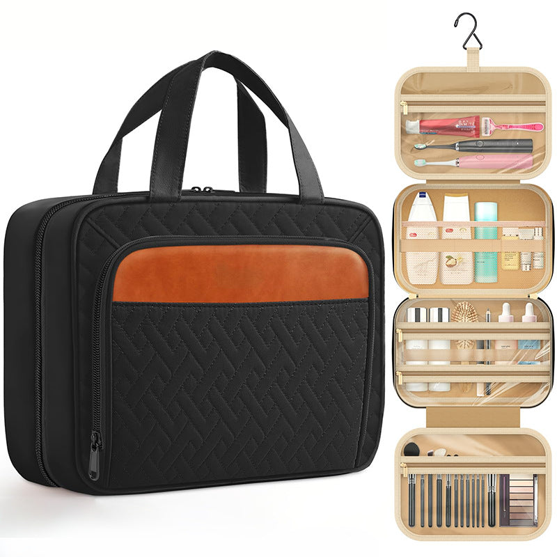 Cosmetic Organizer Bag with Intelligent Interior Layout Kalsten