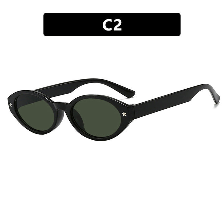 Women's Cat-Eye Sunglasses with Elegant Carry Bag Design Kalsten