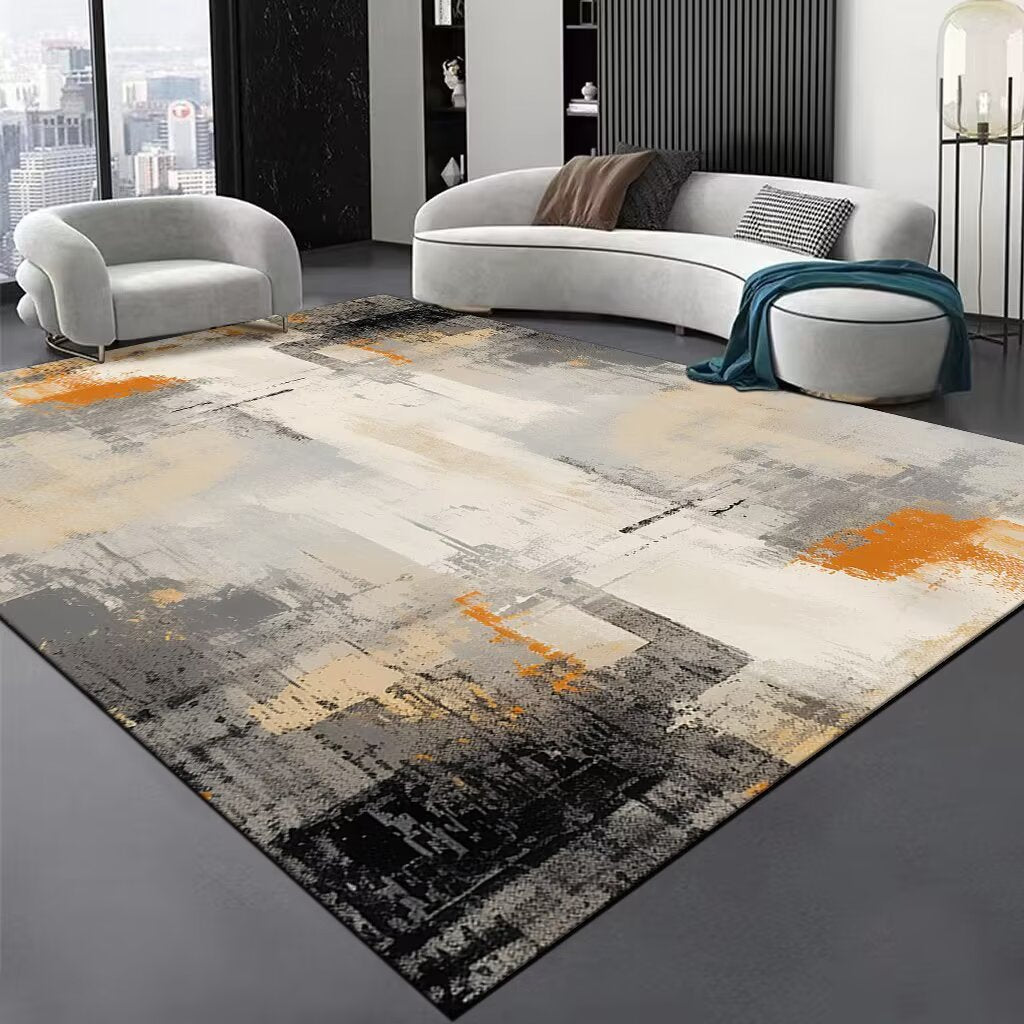 Contemporary Wave Pattern Area Rug Kalsten
