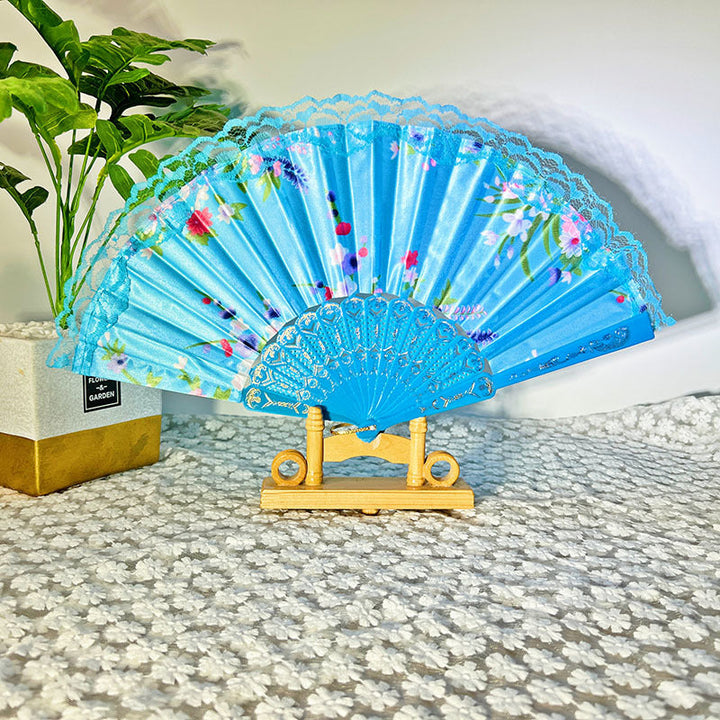 Women elegant handmade fan Kalsten