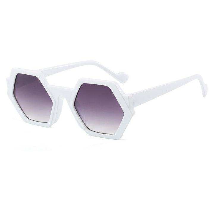 Ladies' striking sunglasses with hexagonal frame and comfortable fit Kalsten