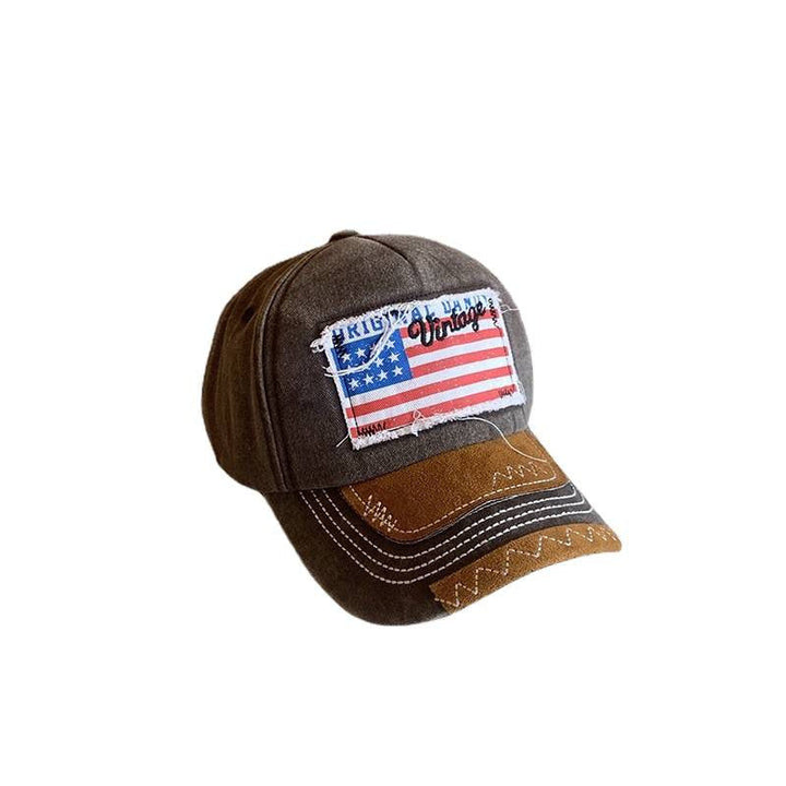 Women's Vintage-Inspired Distressed Baseball Cap Kalsten