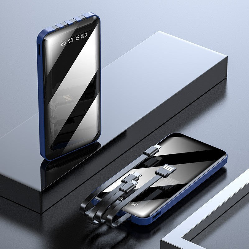 Portable power bank with integrated multifunction charging function and digital display Kalsten