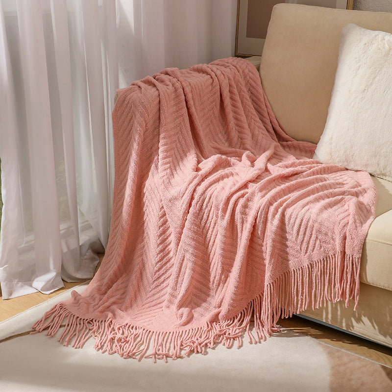 Ladies cozy throw blanket Kalsten