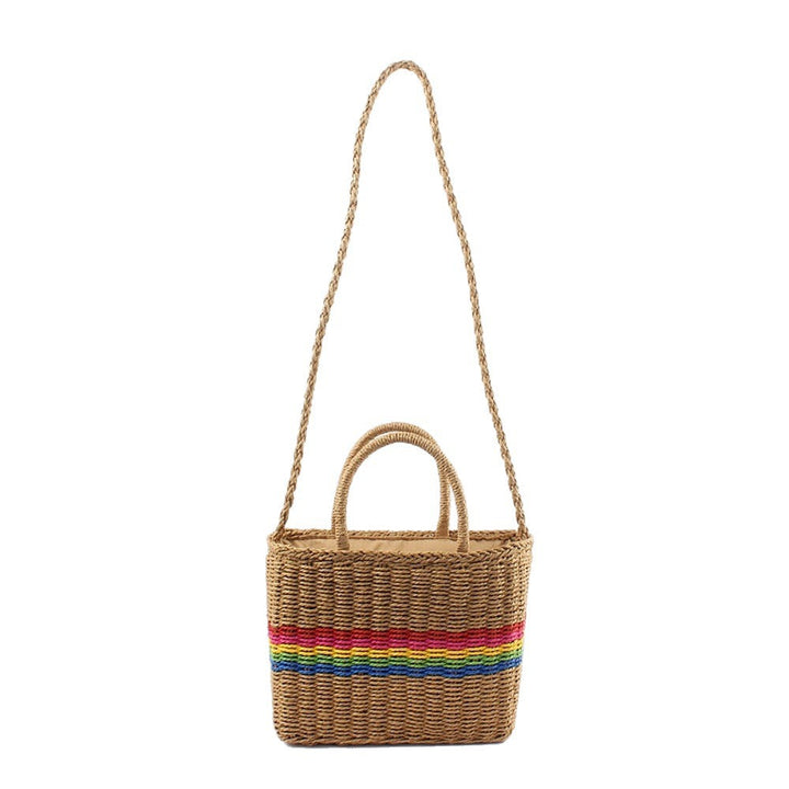 Handbag with Colorful Stripe Design Kalsten