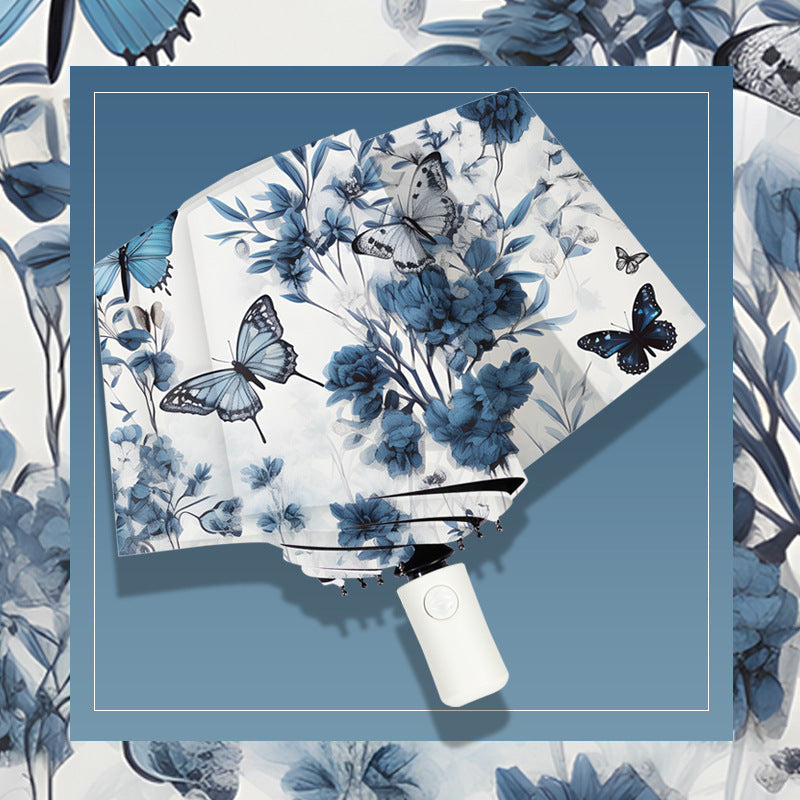 Ladies elegant umbrella with floral design Kalsten