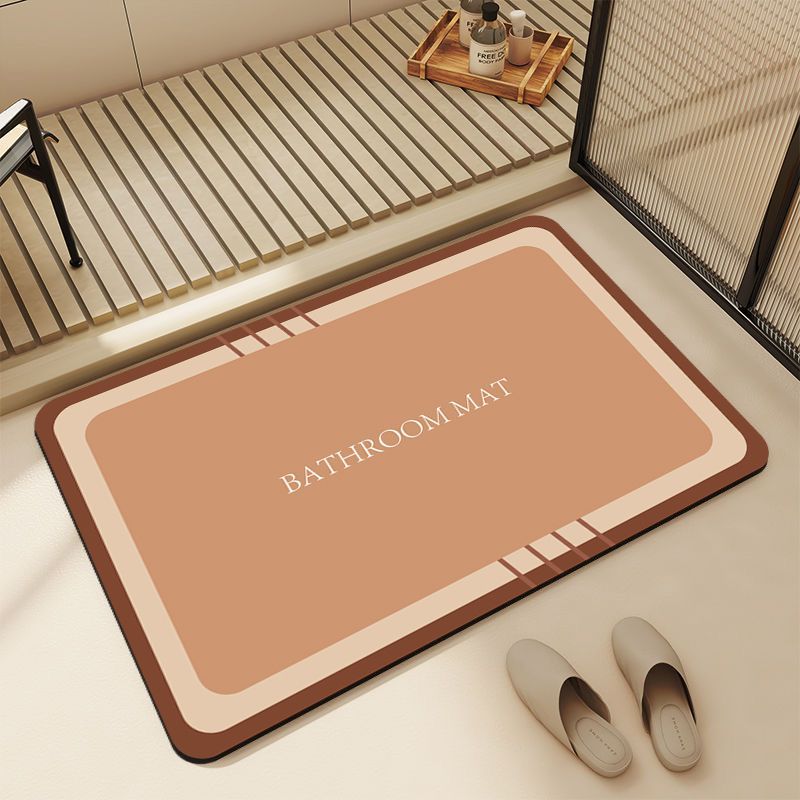 Elegant Bathroom Mat Kalsten
