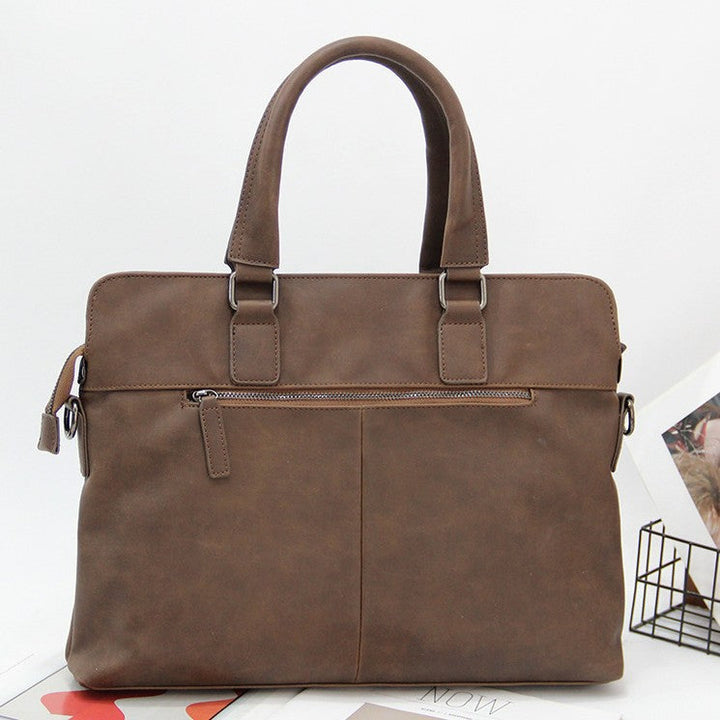 Elegant Briefcase with Removable Shoulder Strap Kalsten