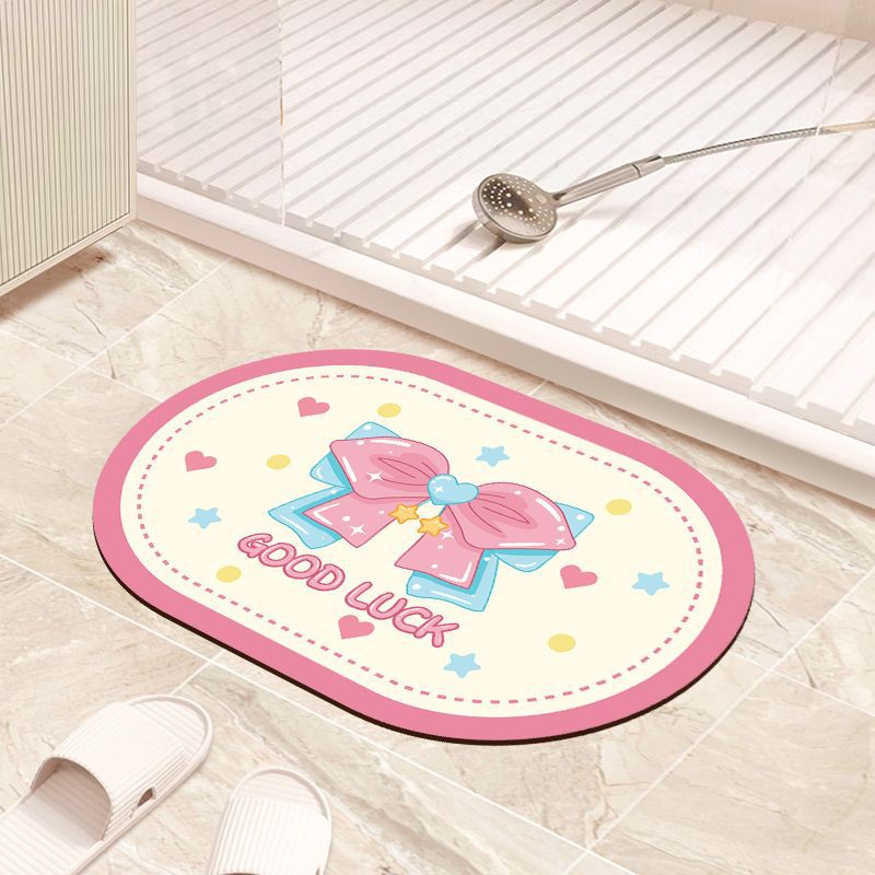 Decorative Bath Mat Kalsten
