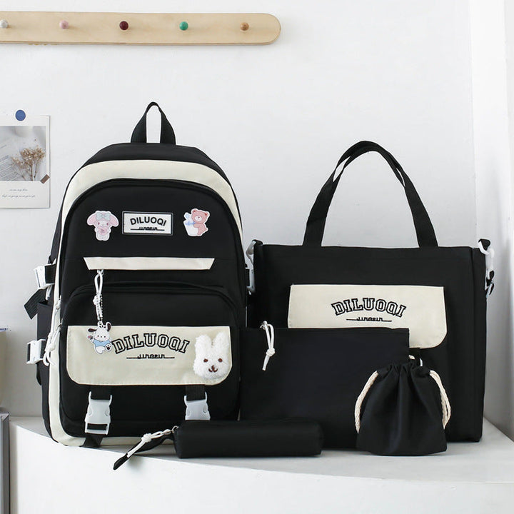 Multi-Purpose School Backpack and Tote Bag Set Kalsten