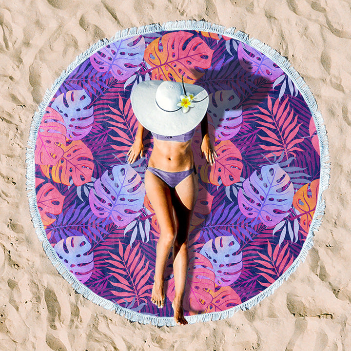 Rundstrand towel with unique sunset design Kalsten
