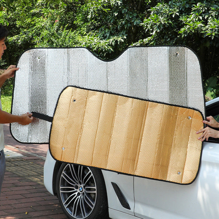 Unisex nan foldable car sunshade with reflective thermal insulation Kalsten