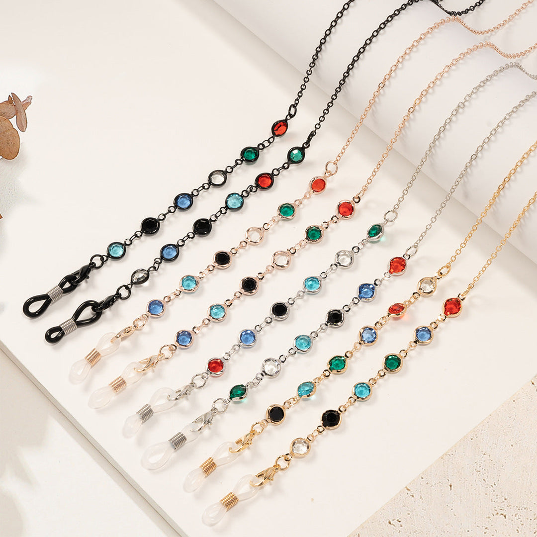 Decorative Crystal Eyewear Chain Kalsten