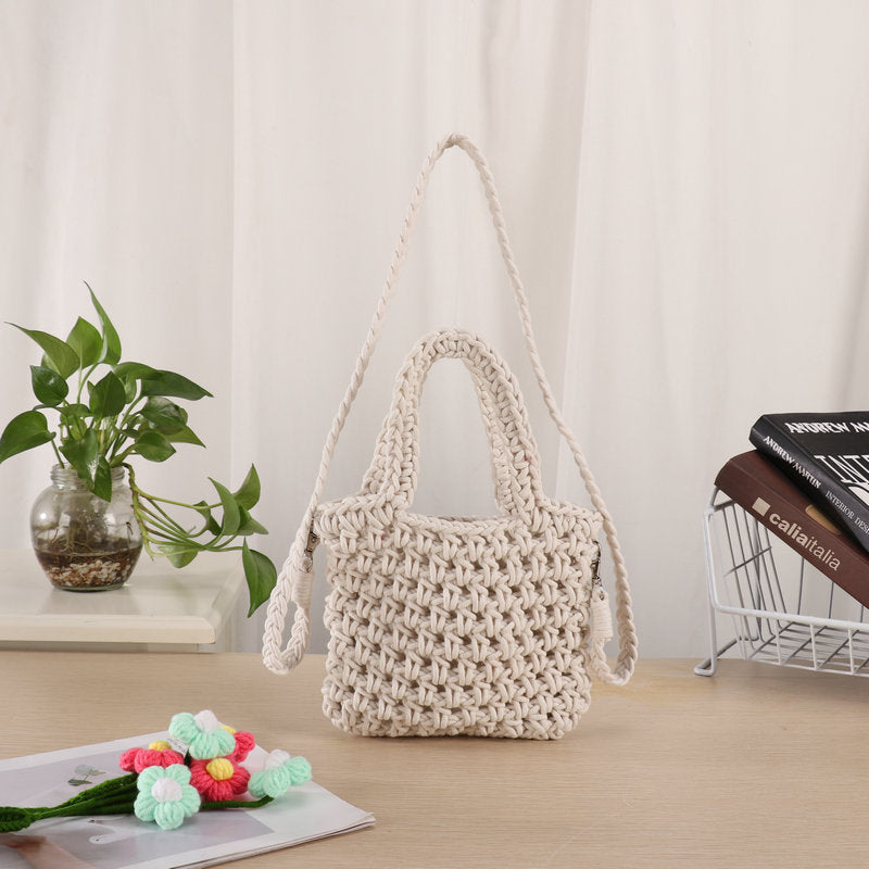 Handcrafted Macrame Shoulder Bag Kalsten