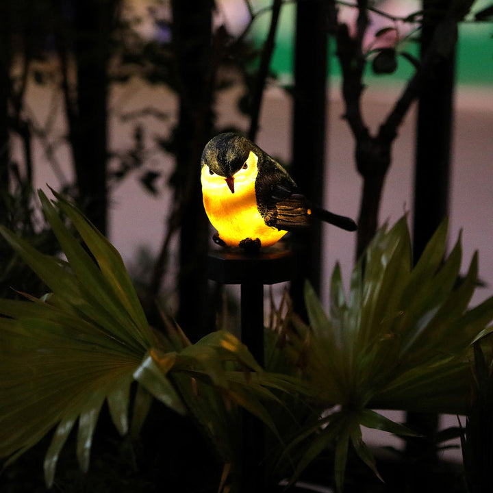 Realistic Solar Bird Garden Stake With Motion Sensor And Weatherproof Design Kalsten