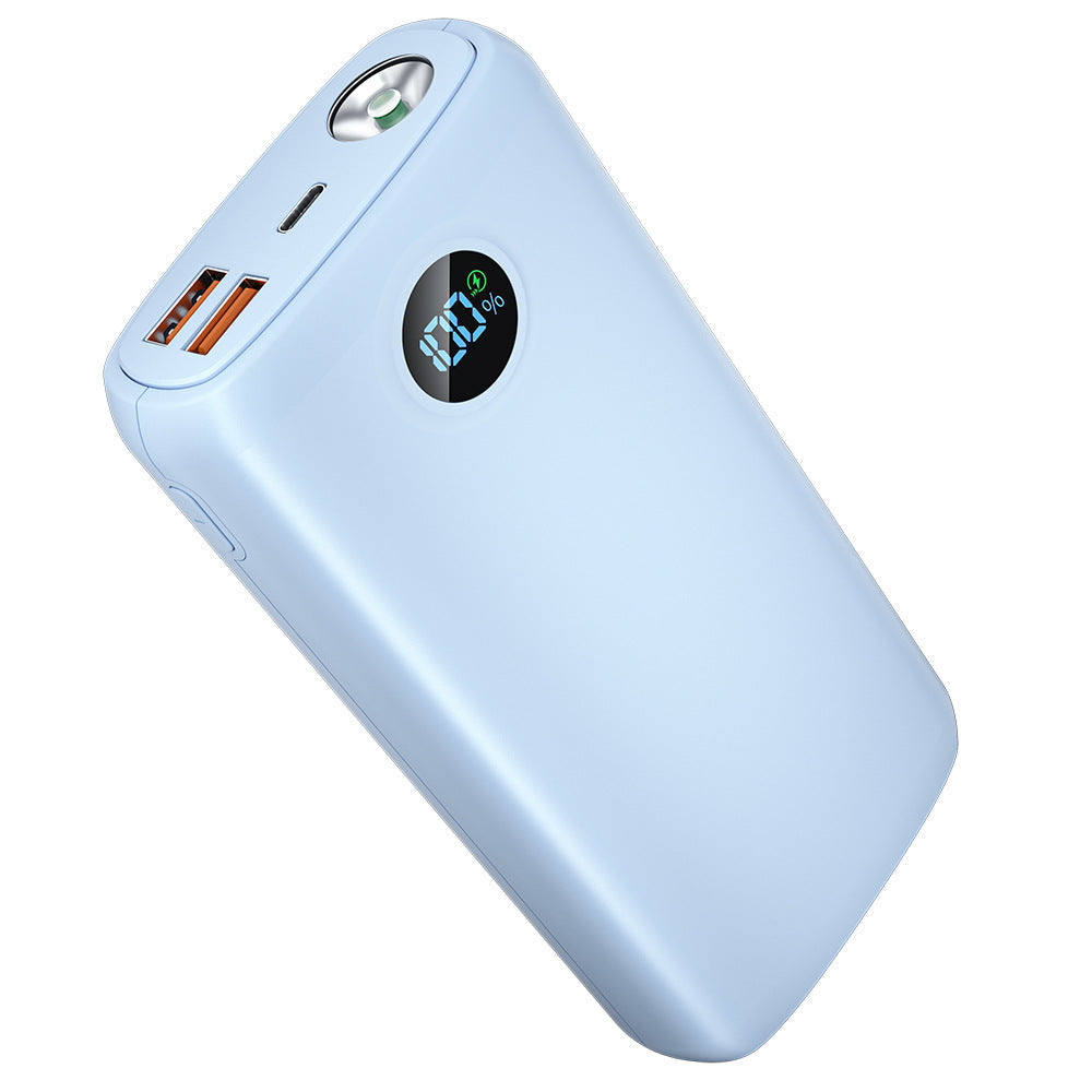 Power bank with integrated LED flashlight and digital display Kalsten