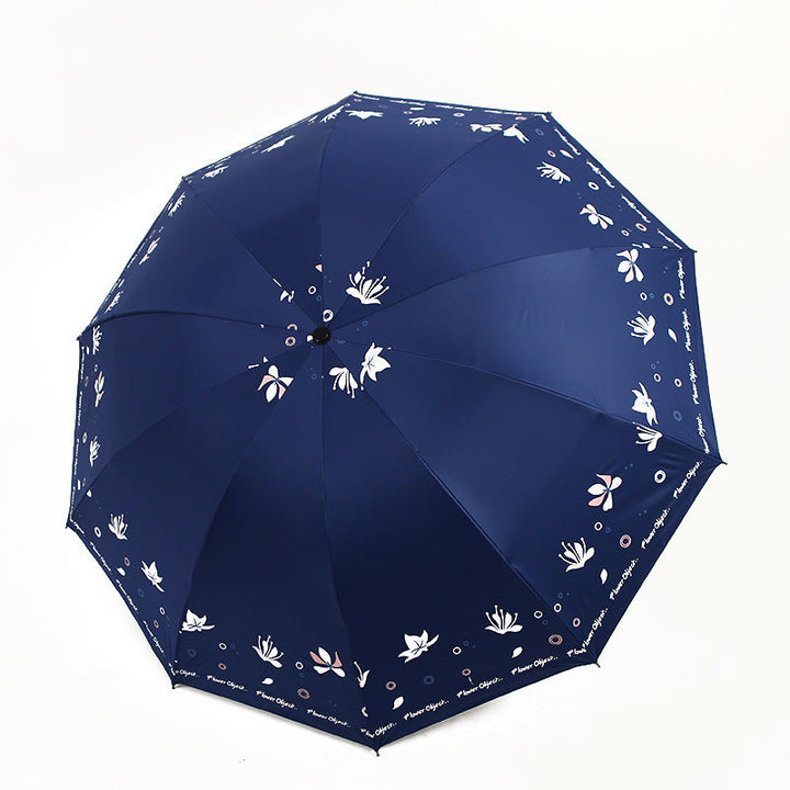 Women elegant umbrella with floral print design Kalsten