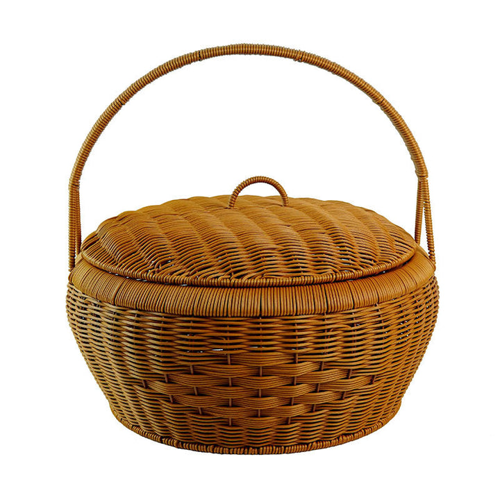 Women's Elegant Laundry Basket with Lid and Practical Handles Kalsten