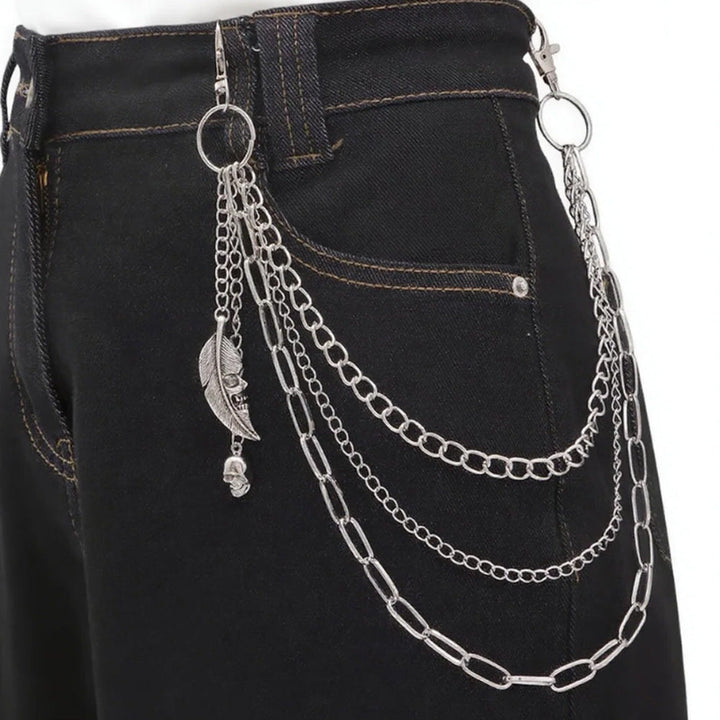 Fashionable chain pendant belt Kalsten