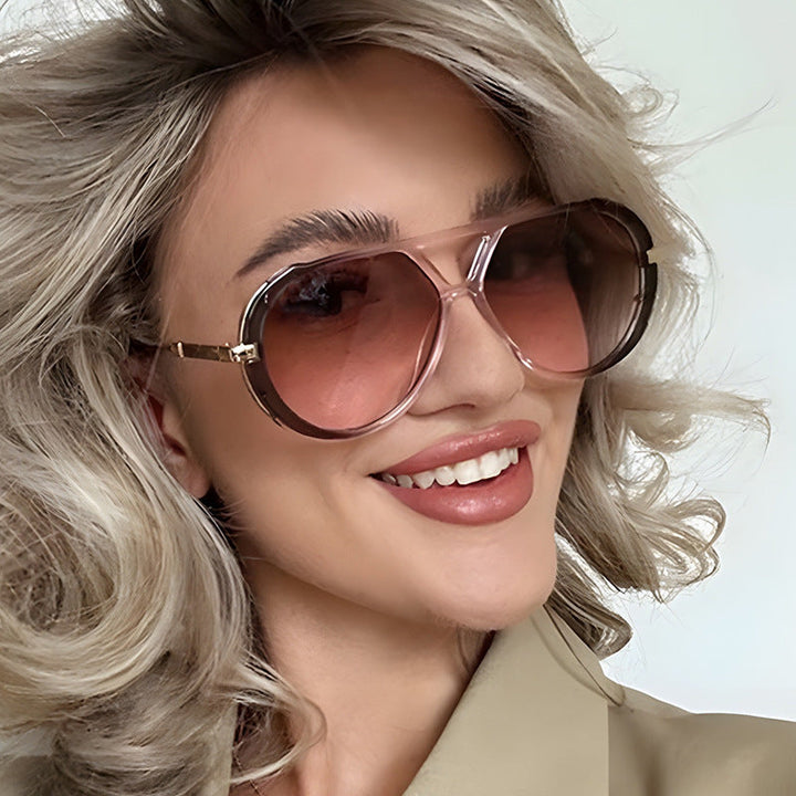 Women's fashionable sunglasses in elegant pilot style Kalsten